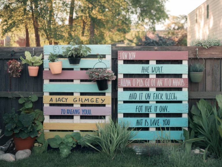 12 idées originales pour recycler des palettes et donner du caractère à votre jardin et votre maison