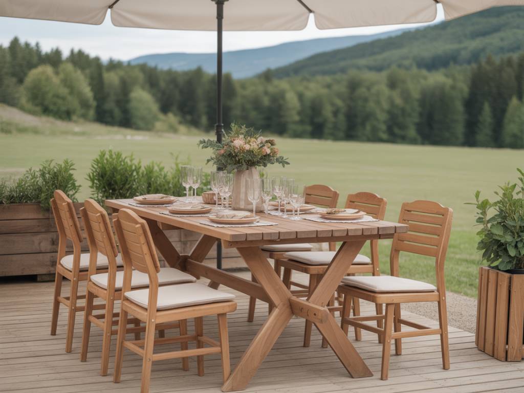 7 idées pour une déco de table estivale et champêtre à réaliser soi-même
