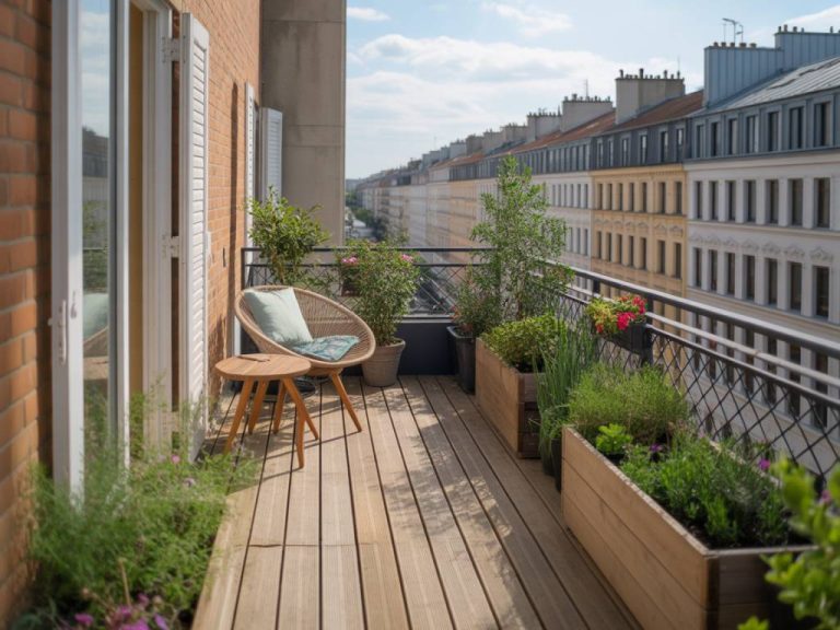5 idées créatives pour transformer votre balcon en havre de verdure urbain